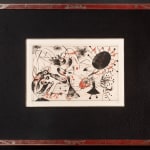 Joan Miró, Série Noire et Rouge, 1938