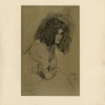 Gustav Klimt, Woman Looking Upward, 1901
