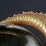 Amphora, Gres Bijou Series Butterflies & Spiderwebs Semiramis Vase, 1904-1906