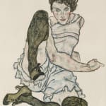 Egon Schiele, Standing Female Nude, 1920