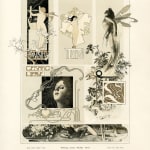 Koloman Moser, Ver Sacrum Cover; February, 1898