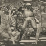 Ferdinand Hodler, Battle at Nafels, ca 1914