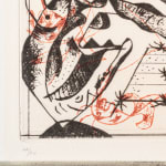 Joan Miró, Série Noire et Rouge, 1938
