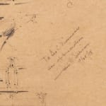 Louis Henry Sullivan, Sketch for Foliated Motif, 1918