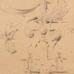 Louis Henry Sullivan, Sketch for Foliated Motif, 1918