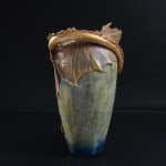 Amphora, Gres Bijou Series Butterflies & Spiderwebs Semiramis Vase, 1904-1906