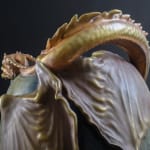 Amphora, Gres Bijou Series Butterflies & Spiderwebs Semiramis Vase, 1904-1906