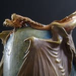 Amphora, Gres Bijou Series Butterflies & Spiderwebs Semiramis Vase, 1904-1906