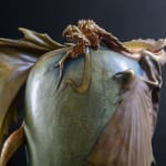 Amphora, Gres Bijou Series Butterflies & Spiderwebs Semiramis Vase, 1904-1906