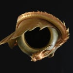 Amphora, Gres Bijou Series Butterflies & Spiderwebs Semiramis Vase, 1904-1906