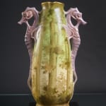 Amphora, Gres Bijou Series Butterflies & Spiderwebs Semiramis Vase, 1904-1906