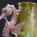 Amphora, Gres Bijou Series Butterflies & Spiderwebs Semiramis Vase, 1904-1906