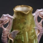 Amphora, Gres Bijou Series Butterflies & Spiderwebs Semiramis Vase, 1904-1906