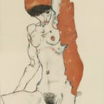 Egon Schiele, Standing Female Nude, 1920