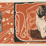 Koloman Moser, Ver Sacrum Cover; February, 1898