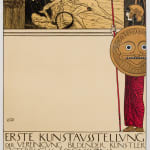 Gustav Klimt, Poster for the 1st Exhibition of the Vienna Secession, 1915