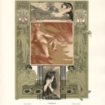 Koloman Moser, Ver Sacrum Cover; February, 1898