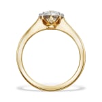 Diamond and Pink Diamond Rose Ring
