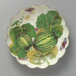 An extremely rare Longton Hall Leaf Shape Teapot and Cover, Circa 1755
