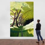 Kit Glaisyer, Proposal: Young Lewesdon Tree 240x200cm