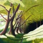 Kit Glaisyer, Proposal: Young Lewesdon Tree 240x200cm