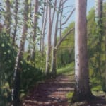 Kit Glaisyer, Proposal: Young Lewesdon Tree 240x200cm
