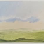 Kit Glaisyer, Bride Valley Moonscape 35x16cm