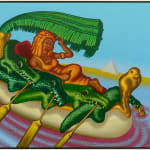 Peter Saul, Raccoon Artist Surprises the Art World, 2009