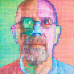 Chuck Close, Sunflower, 2007