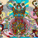 Keiichi Tanaami, The Catalogue of Eccentricity Series – Part 15, 2017