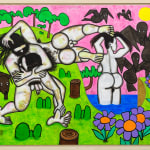 Bjarne Melgaard, Allen Jones Remakes (Suite of Three Figures), 2013