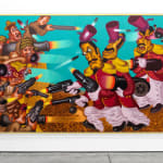 Peter Saul, Wall Street Suicide, 2012