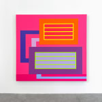Peter Halley, Tangled, 2010