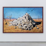 Vik Muniz, Still life with a Bouquet of Fruits, after Caravaggio, 2006
