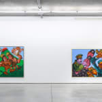 Peter Saul, Raccoon Artist Surprises the Art World, 2009