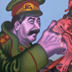 Peter Saul, Raccoon Artist Surprises the Art World, 2009
