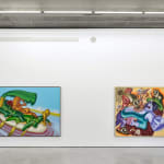 Peter Saul, Woman Drinking Martini, 2009