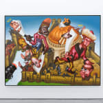 Peter Saul, Raccoon Artist Surprises the Art World, 2009