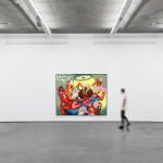 Peter Saul, Raccoon Artist Surprises the Art World, 2009
