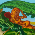 Peter Saul, Raccoon Artist Surprises the Art World, 2009
