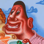 Peter Saul, Raccoon Artist Surprises the Art World, 2009