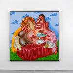 Peter Saul, Raccoon Artist Surprises the Art World, 2009