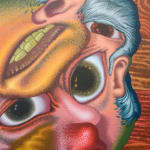 Peter Saul, Raccoon Artist Surprises the Art World, 2009