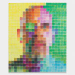 Chuck Close, Sunflower, 2007