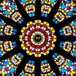 Damien Hirst, The Rose Window, Durham Cathedral, 2008