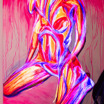 Lucinda Dilworth, Pink Dissolution, 2024