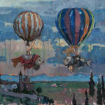 Andrew Gow, Balloon Swim, 2022