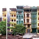 HANOI HOUSES 2002 + 06, Hanoi Street Pu Xa 1-24 fifteen steps, 2002