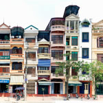 HANOI HOUSES 2002 + 06, Hanoi Street Pu Xa 1-24 fifteen steps, 2002