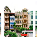 HANOI HOUSES 2002 + 06, Hanoi Street Pu Xa 1-24 fifteen steps, 2002